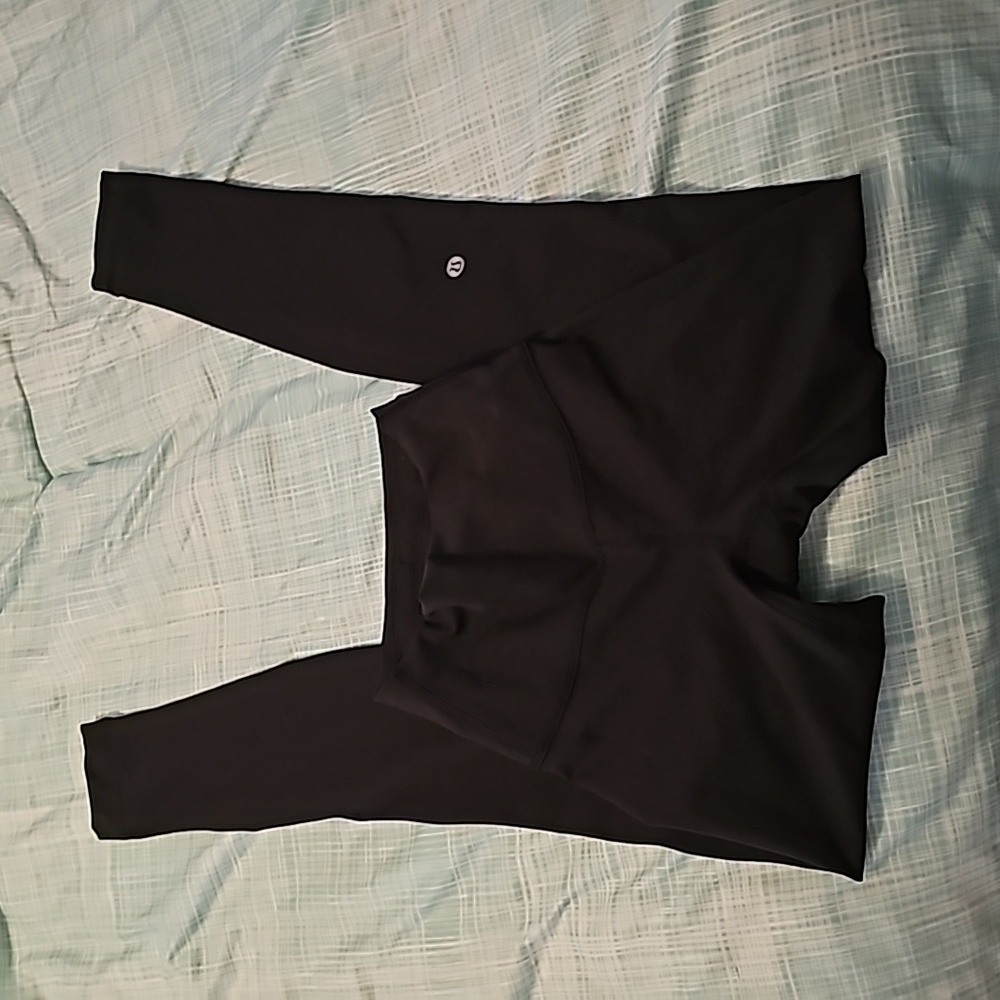 Lululemon black leggings size 2